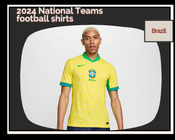 fake Brazil football shirts 23-24